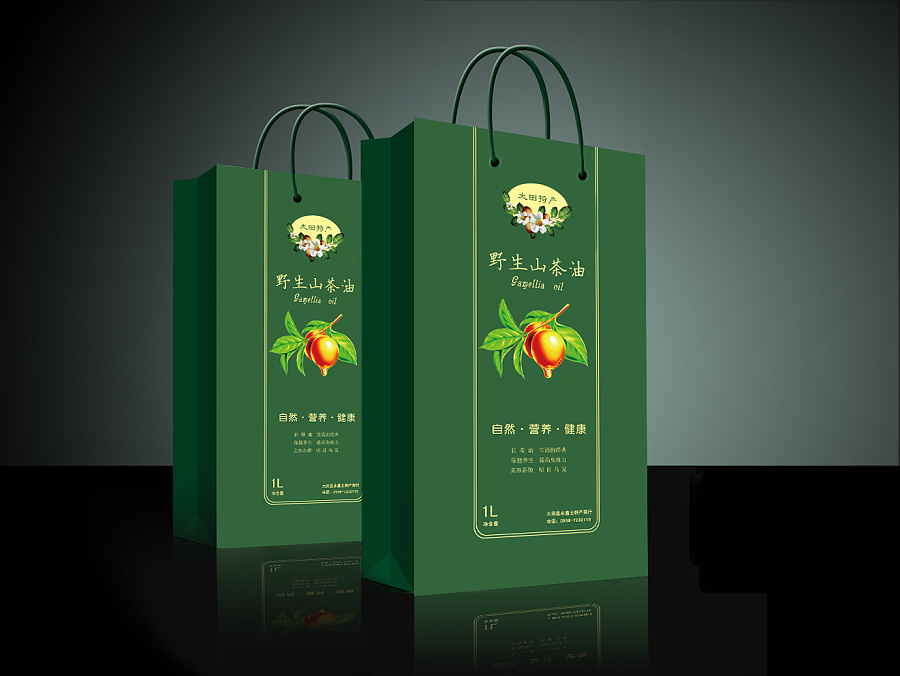 茶油包装设计 传统与简约的完美融合——茶百姓原创作品解析
